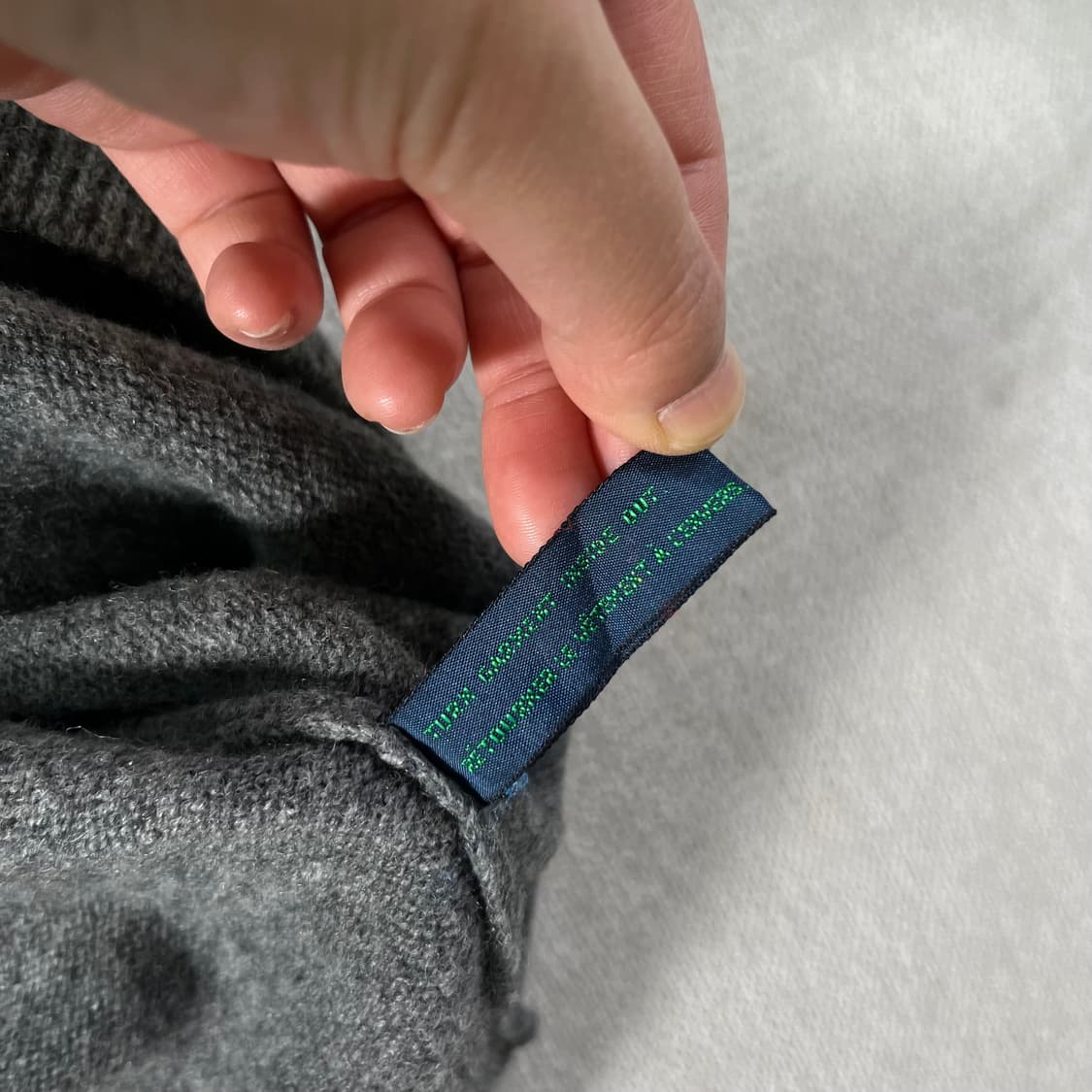 95 폴로랄프로렌 램스울 브이넥 니트 조끼 상품이미지5