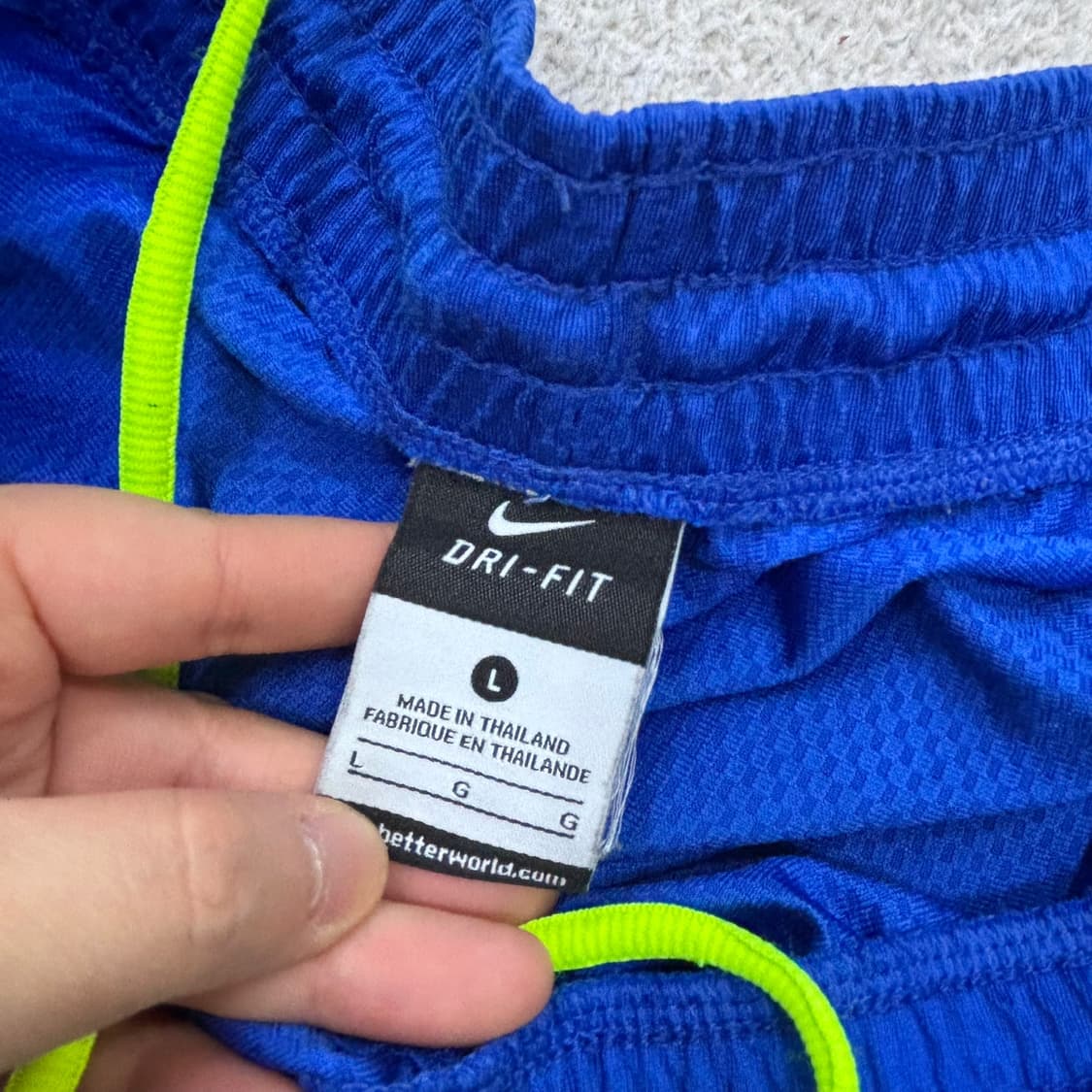 L 나이키 드라이핏 트레이닝 반바지 0413E 상품이미지3