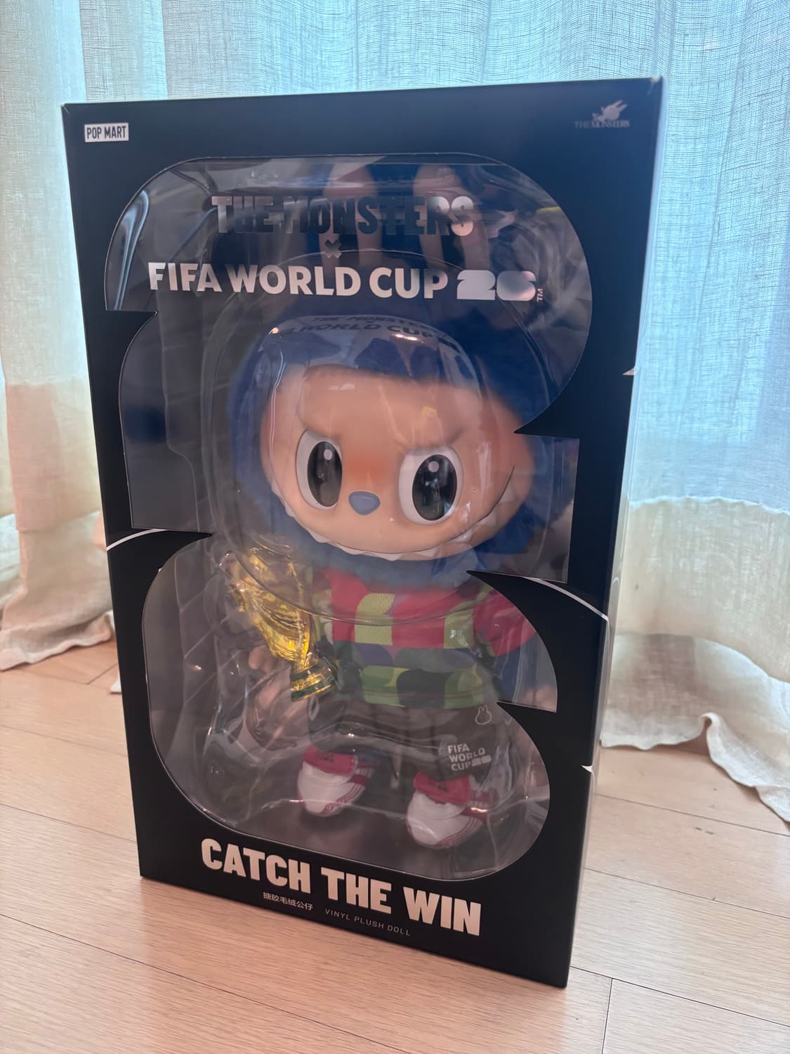 팝마트 라부부 x 피파 FIFA 캐치 더 윈 인형 상품이미지1