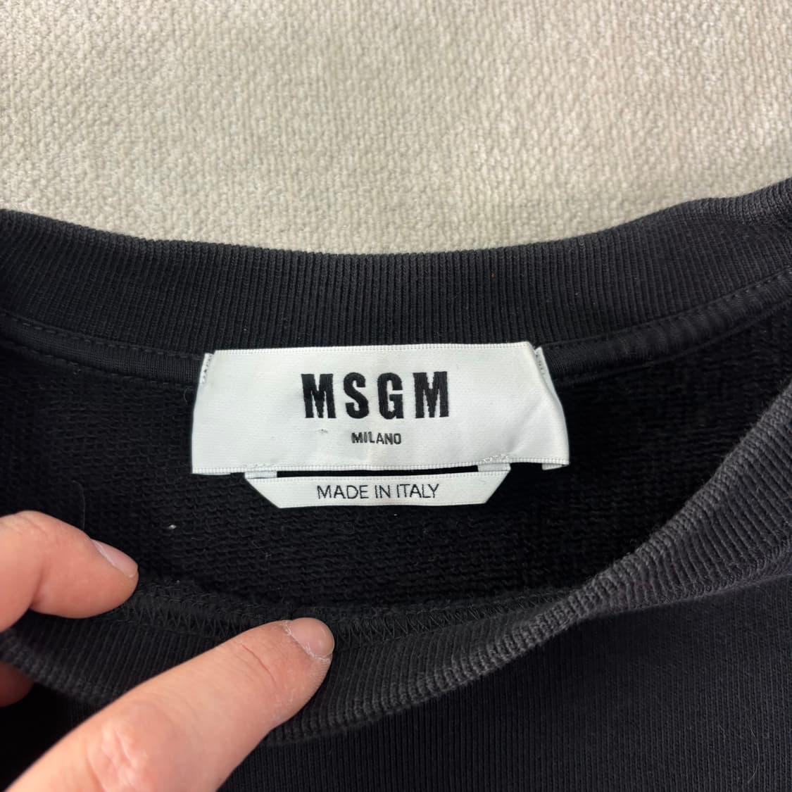 95  msgm 그래픽 맨투맨 상품이미지3