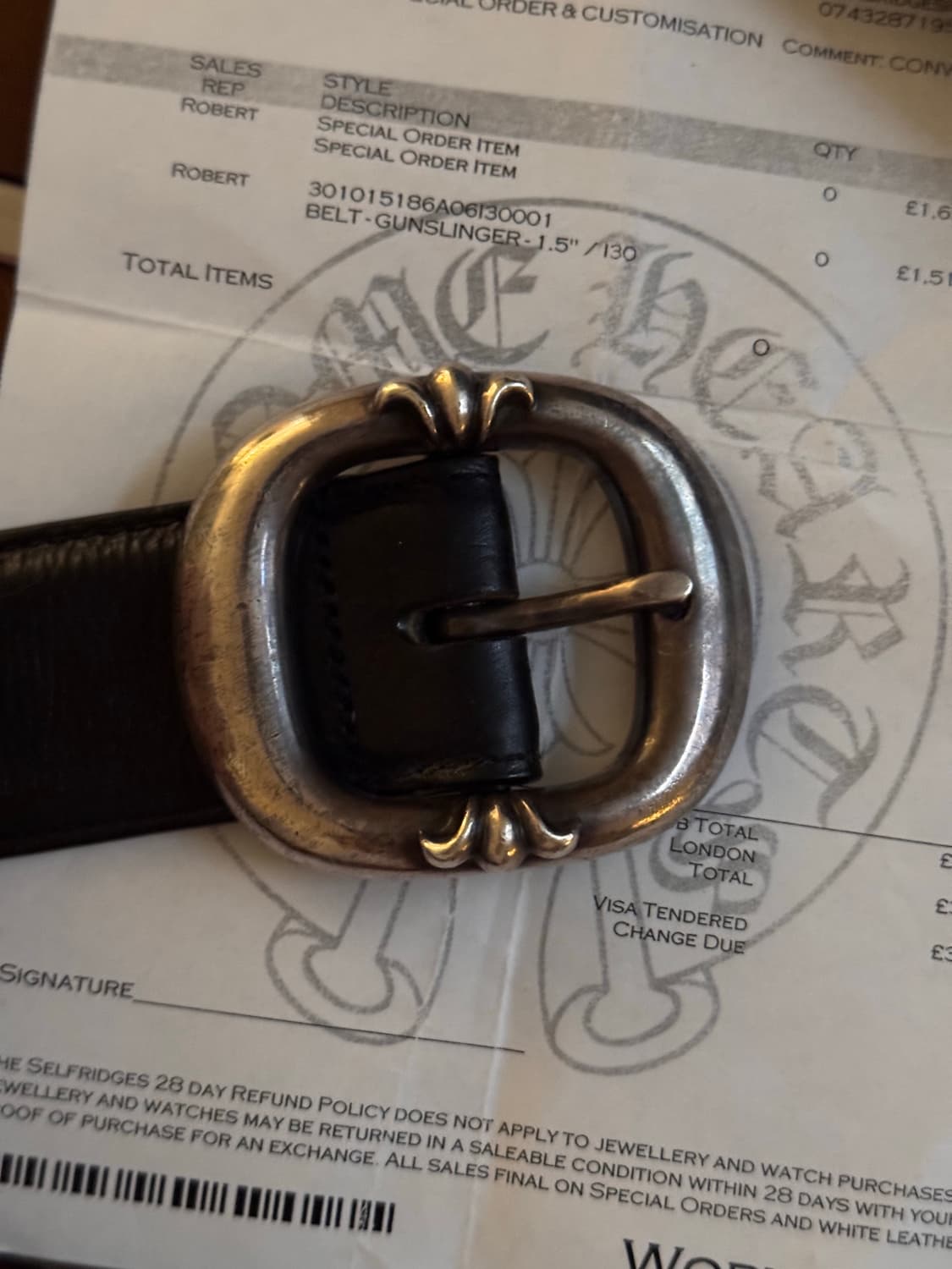 크롬하츠 건슬링어 1.5 30사이즈 상품이미지1