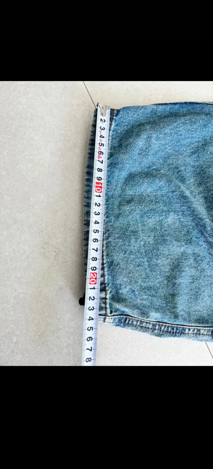 GU X 언더커버 데님 카고 팬츠(XL)  상품이미지8