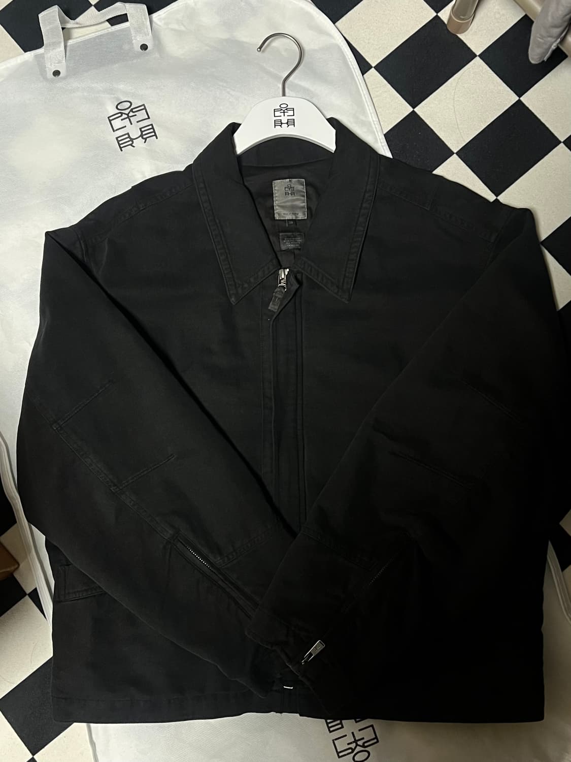 [3] 폴리테루 H.V.C 라이더 자켓 블랙 상품이미지3