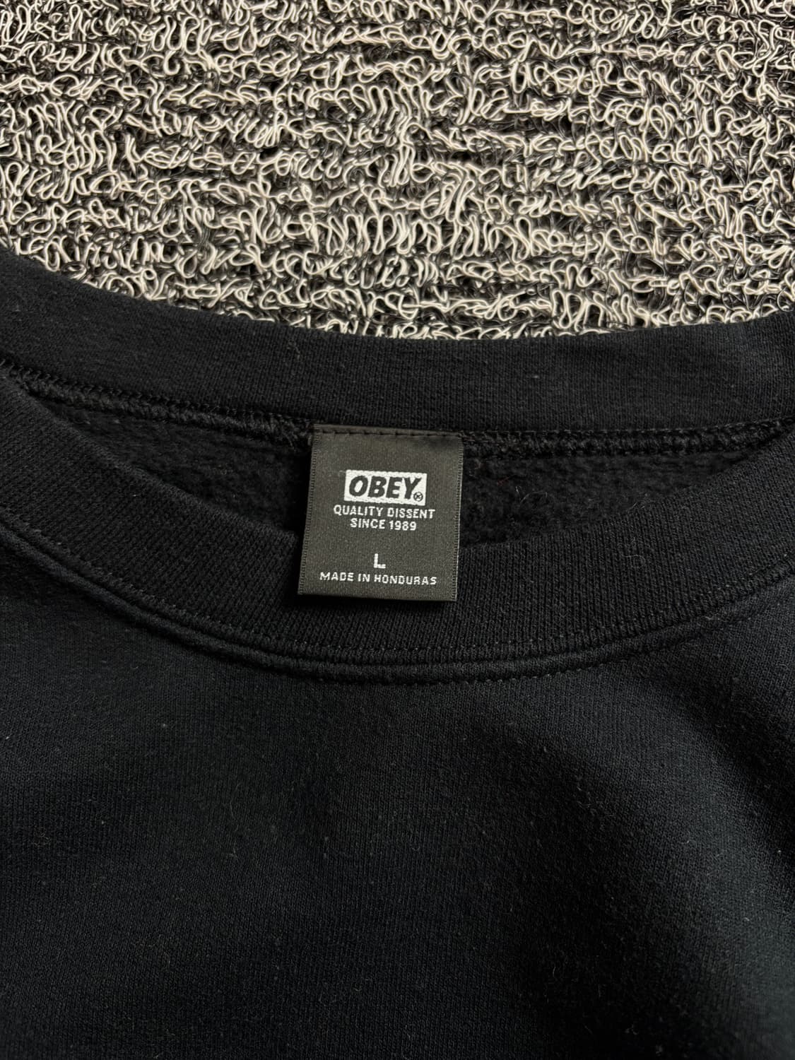 오베이 빅로고 박시핏 올드스쿨 맨투맨 1600 상품이미지3