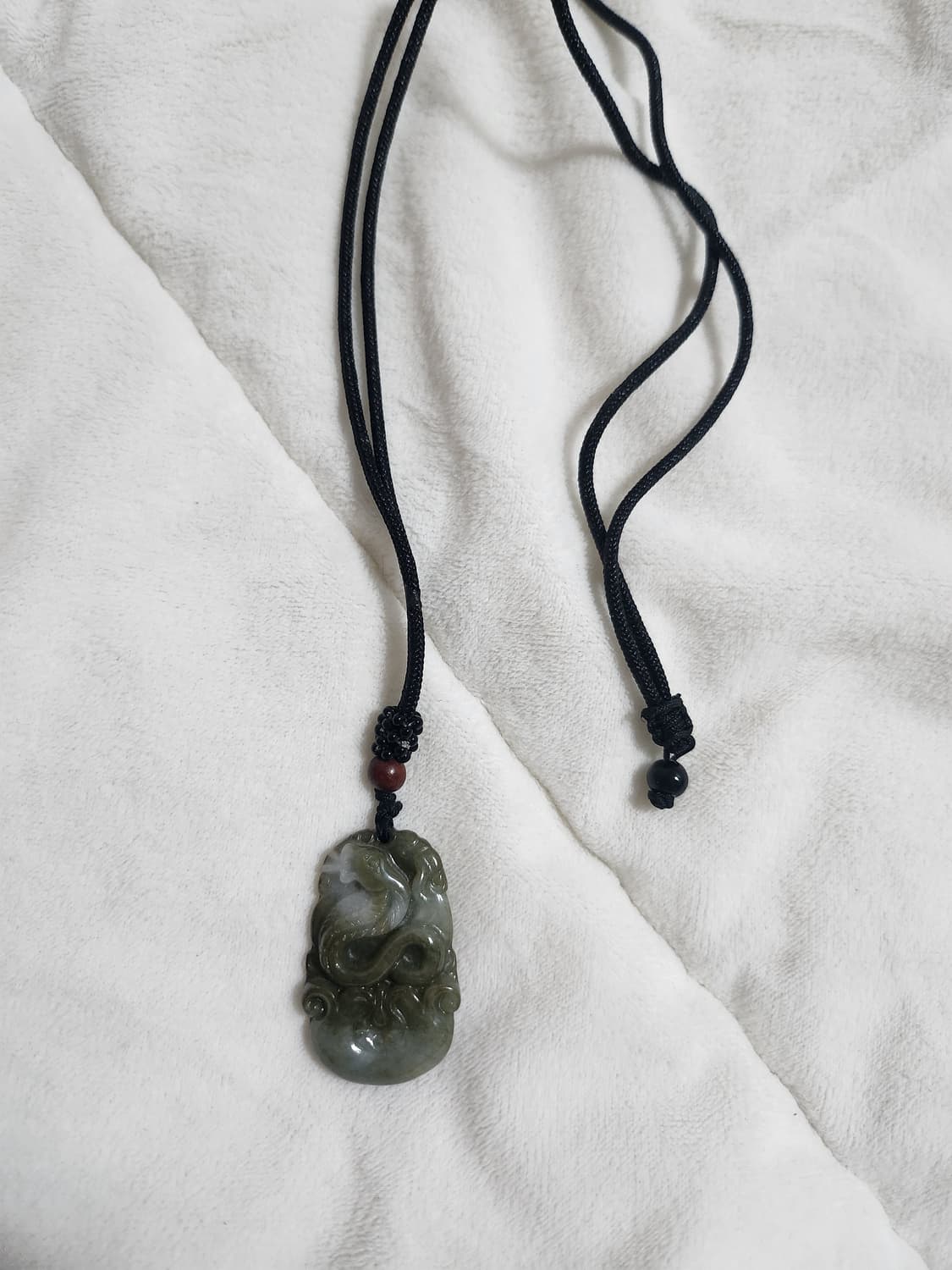 레테 빈티지 옥 목걸이 상품이미지3