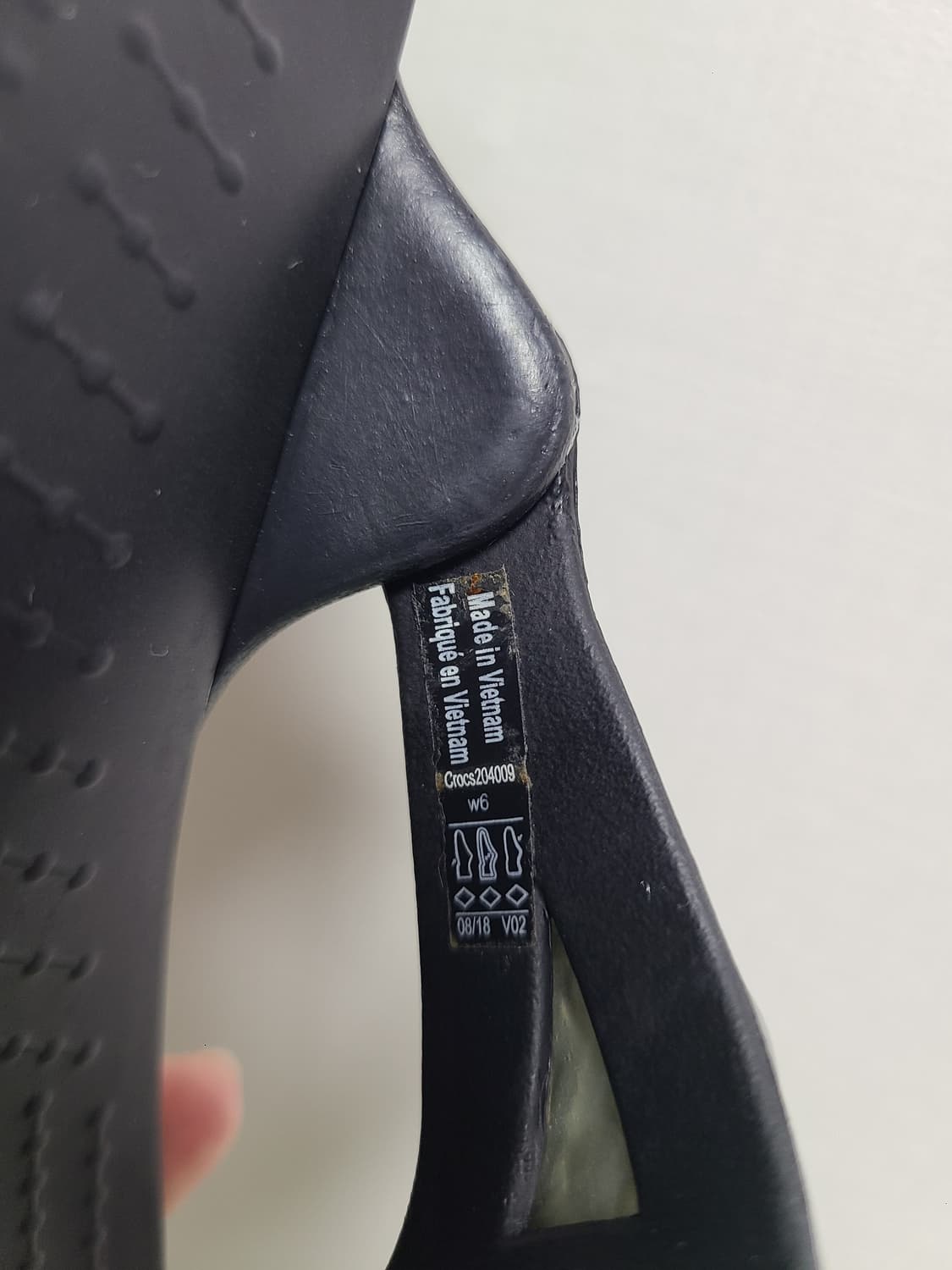 택포가 230mm 크록스 플립플랍 스플래쉬 쪼리 플립 블랙 상품이미지10