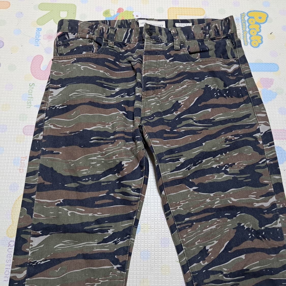 폴로랄프로렌 데님바지 카모팬츠 30x32(상태최상, 남녀공용가능 상품이미지4