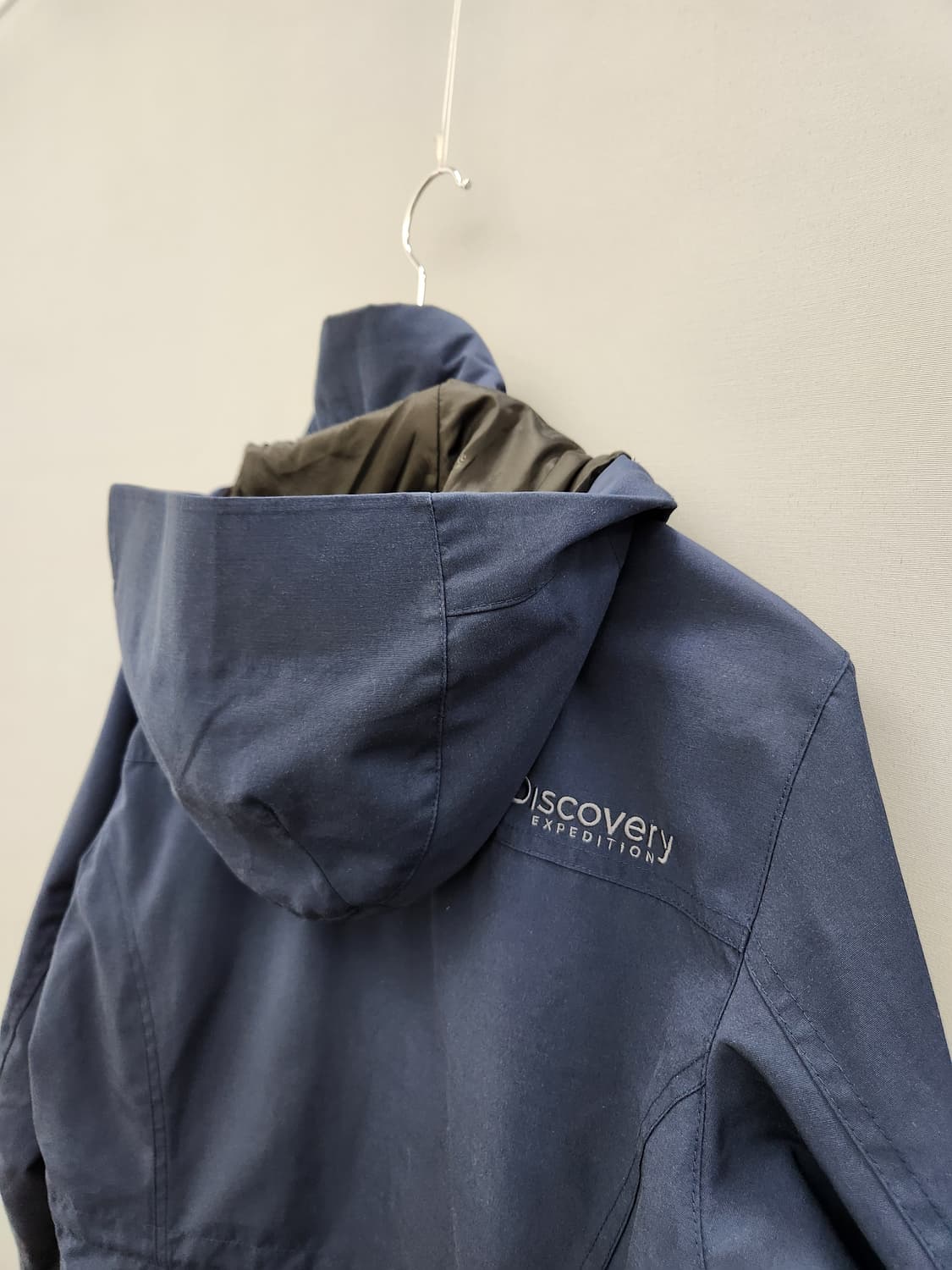 디스커버리 네이비 후드 야상 점퍼 상품이미지9