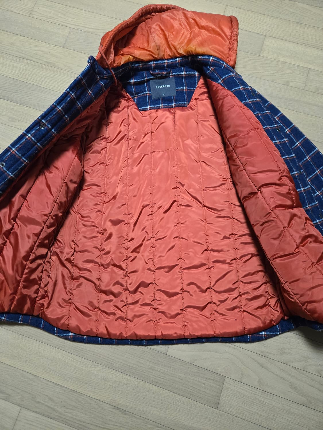 버커루 패딩셔츠 XL 상품이미지3