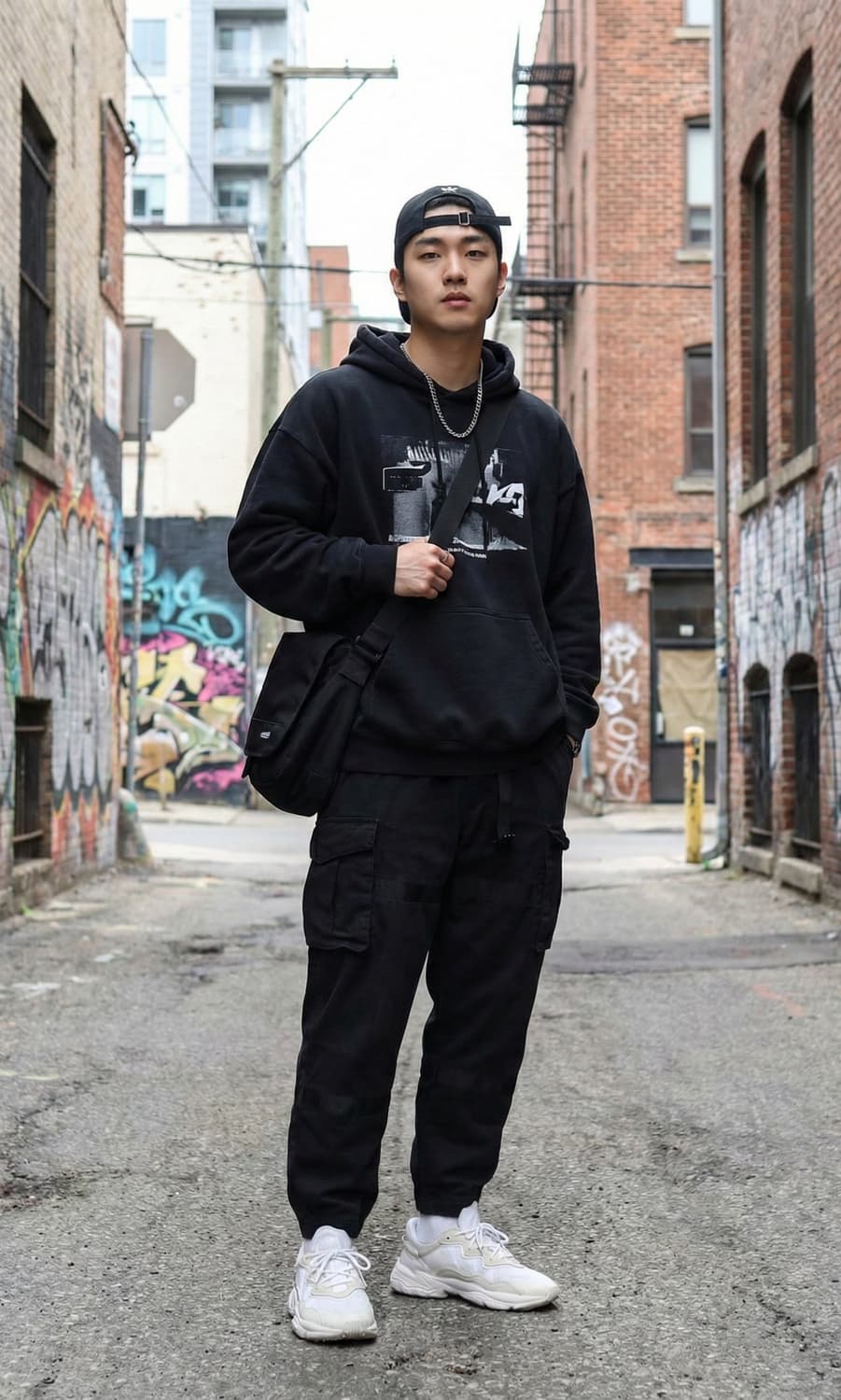 아디다스 유틸 블랙 카고 팬츠_L 상품이미지1