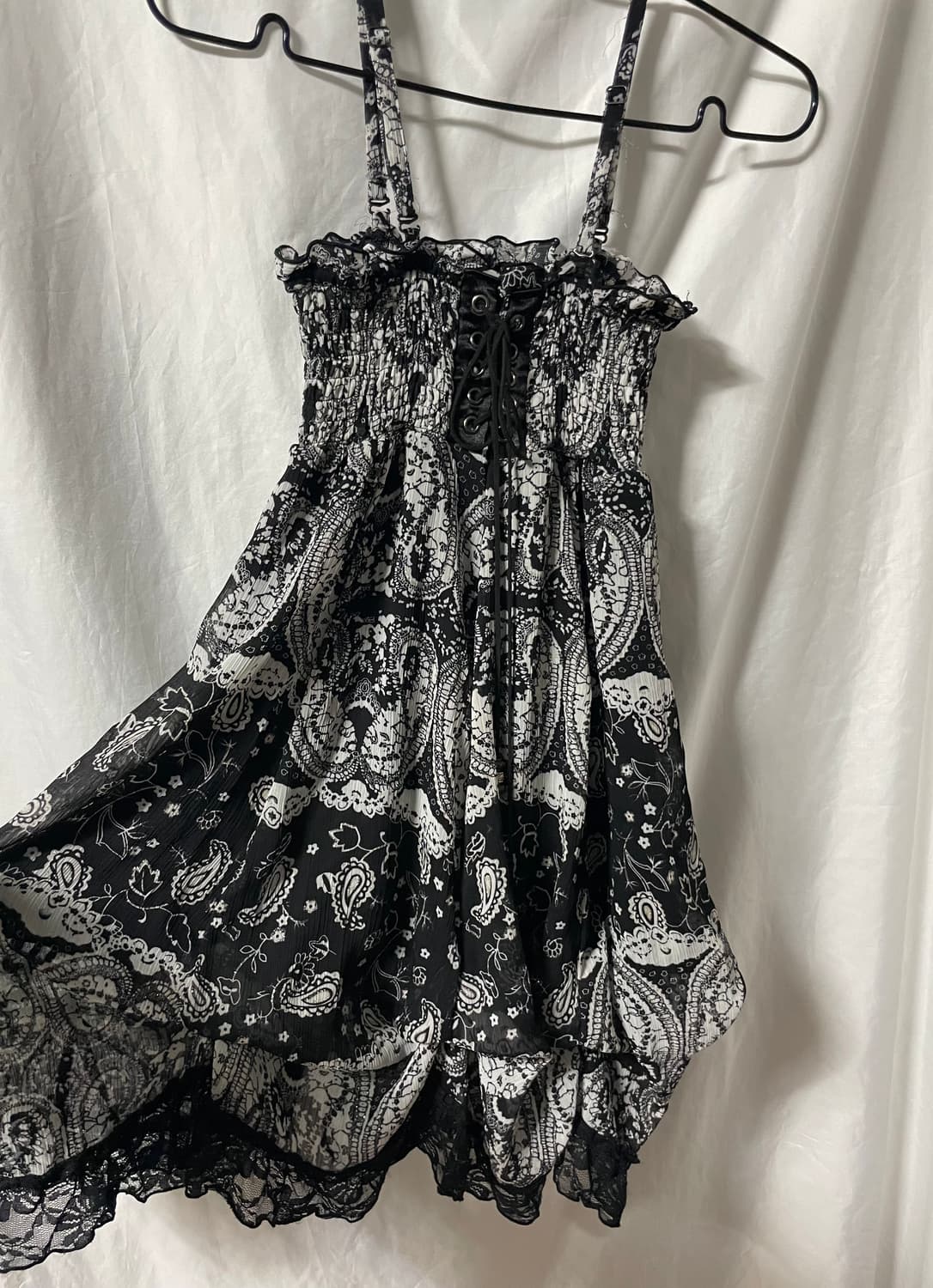 빈티지 디그딥 페이즐리 원피스 상품이미지1