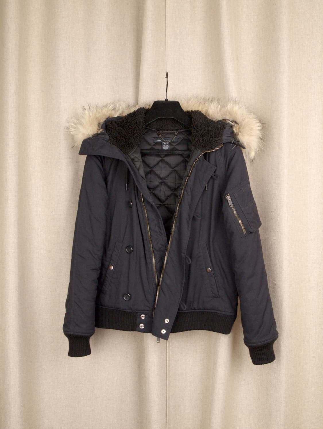 MARC BY MARC JACOBS Raccon Fur Ralgan Ju 상품이미지3