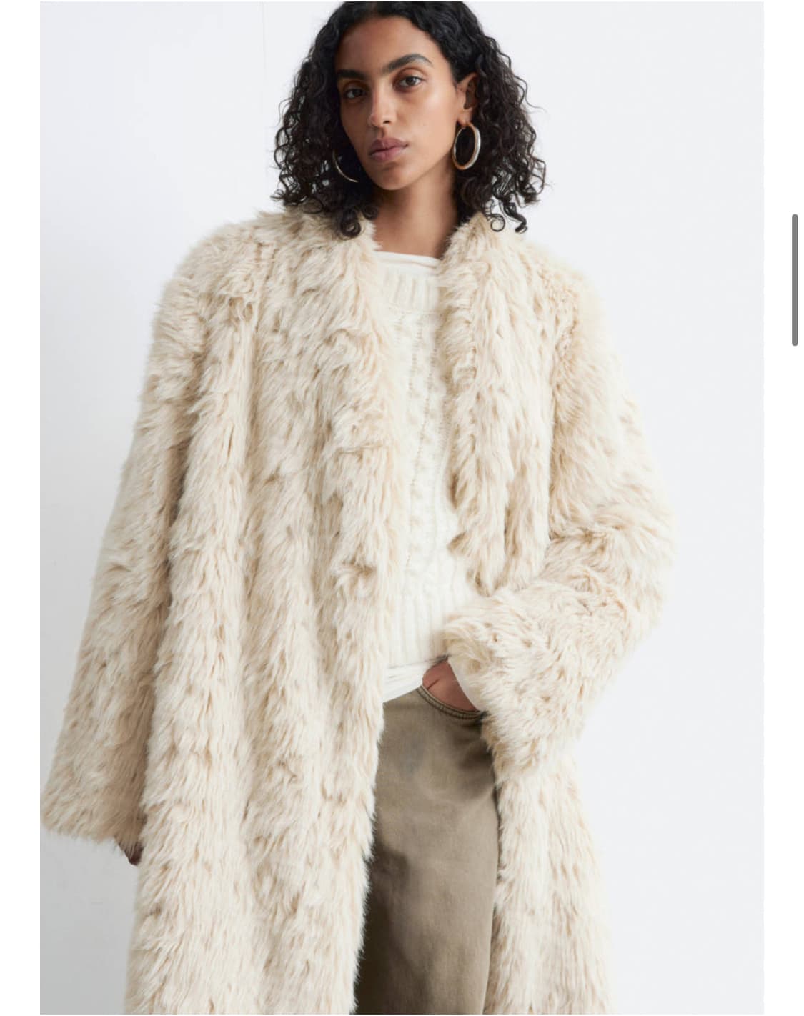 앤아더스토리즈 퍼 코트 상품이미지3