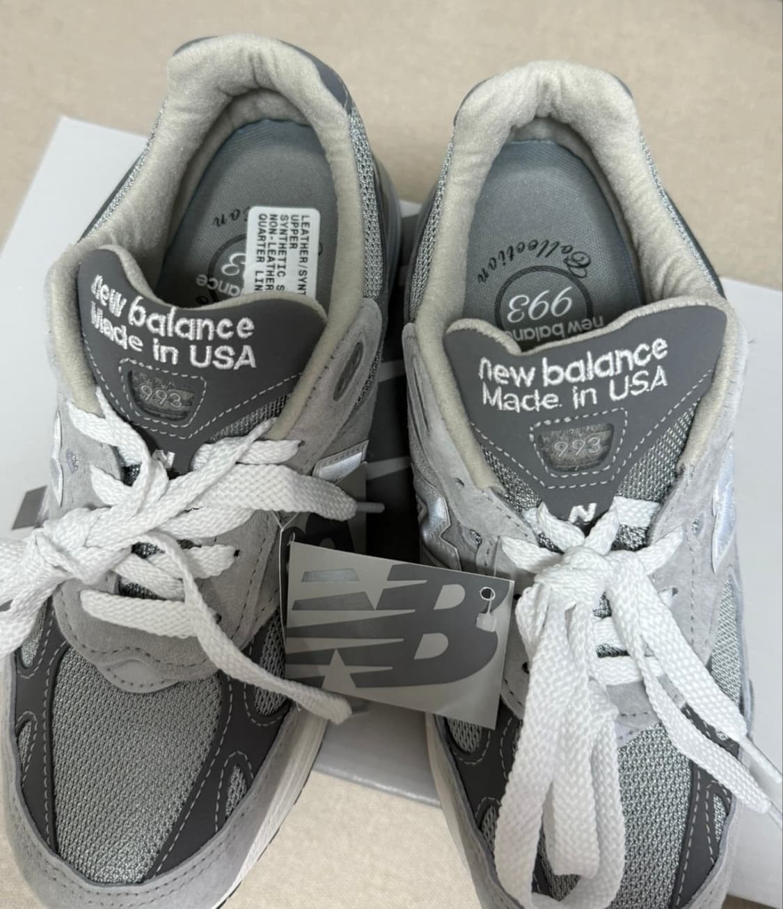뉴발란스 993 그레이(250) 새상품 상품이미지2