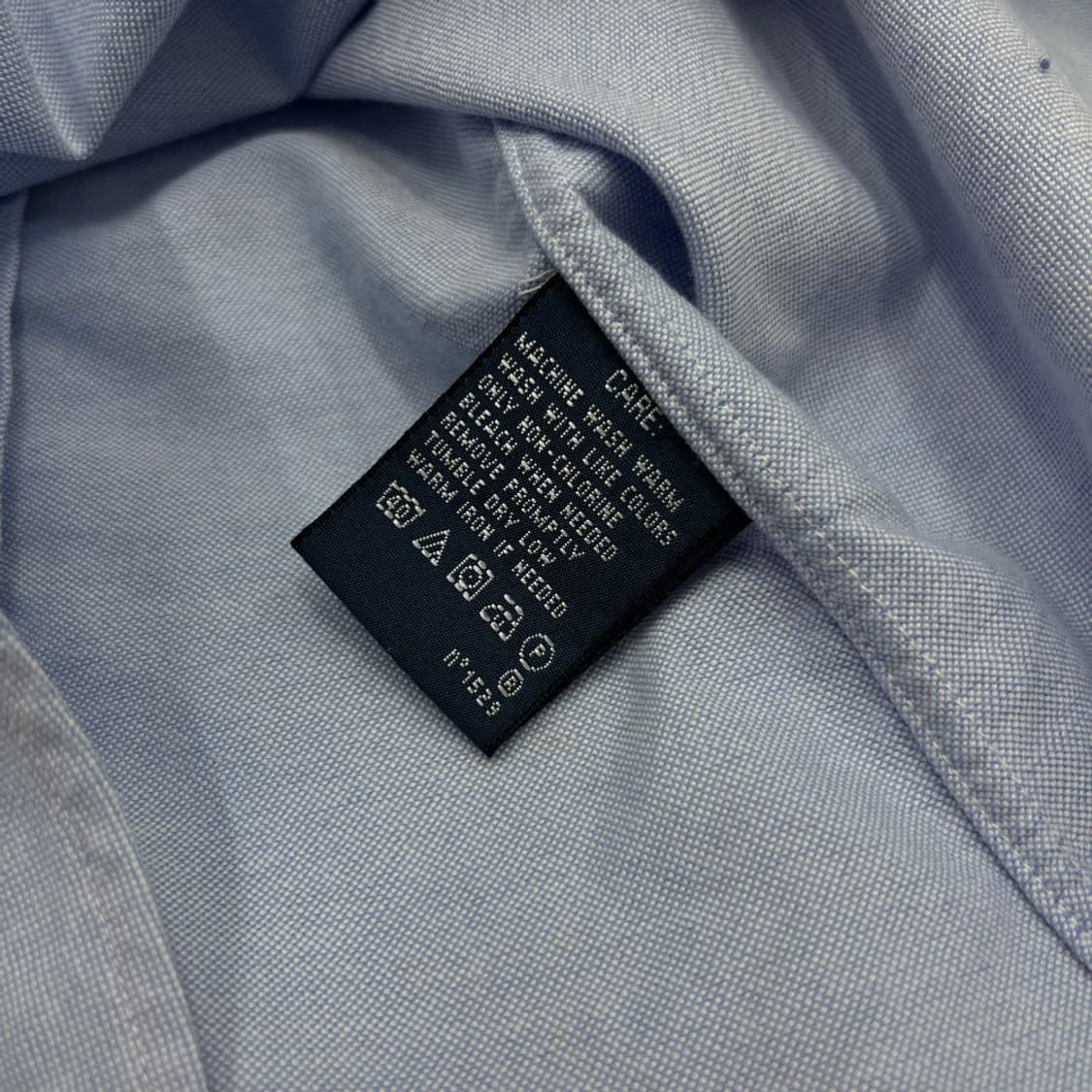 폴로 랄프로렌 딱붙핏 옥스포드 베이비블루 셔츠 0 상품이미지5