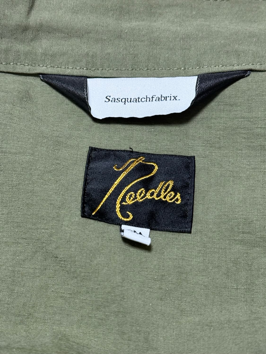 Needles S.C Army Shirt 니들스 사스콰치패브릭스 아미셔츠 상품이미지5