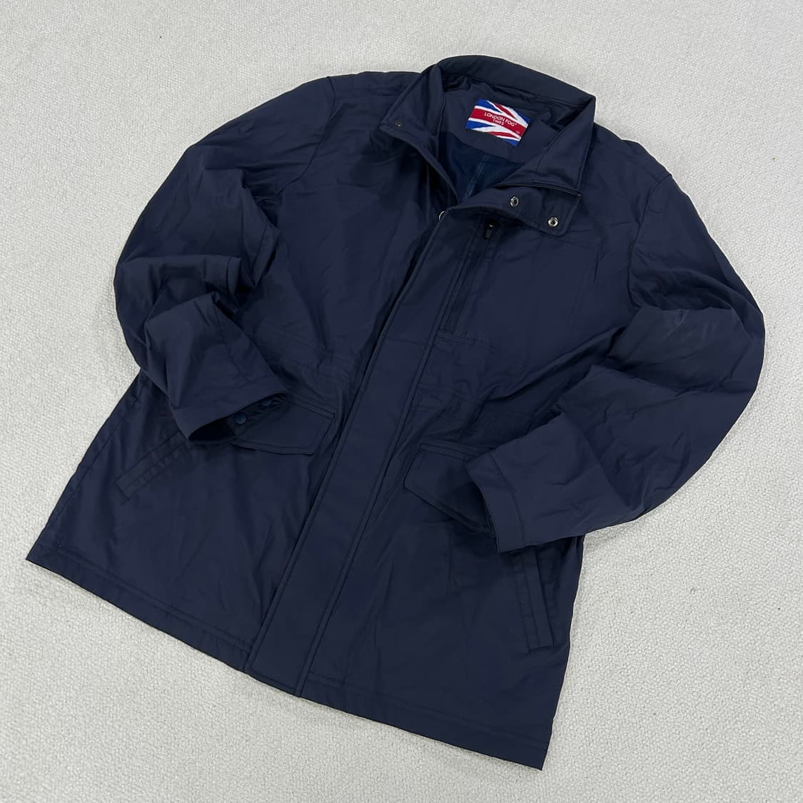 런던포그 네이비 남성 바람막이 자켓 100 상품이미지1