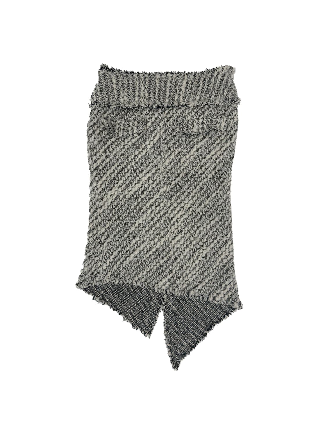 The First Tweed Asymmetric Hem Skirt/ 40 상품이미지2