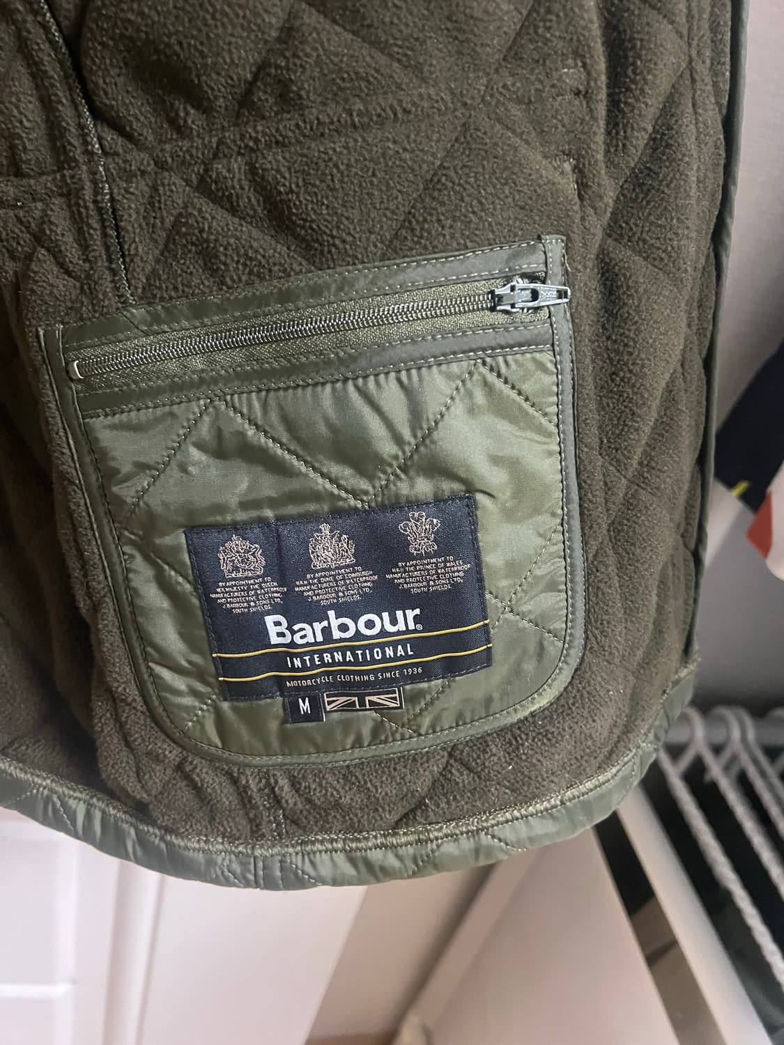 바버 인터내셔널 에리얼 퀼팅 상품이미지5