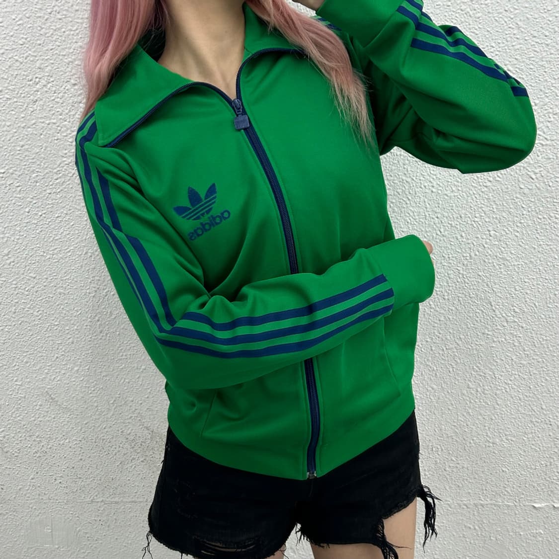 아디다스 spo 네이비라인 그린 트랙탑 95 상품이미지1