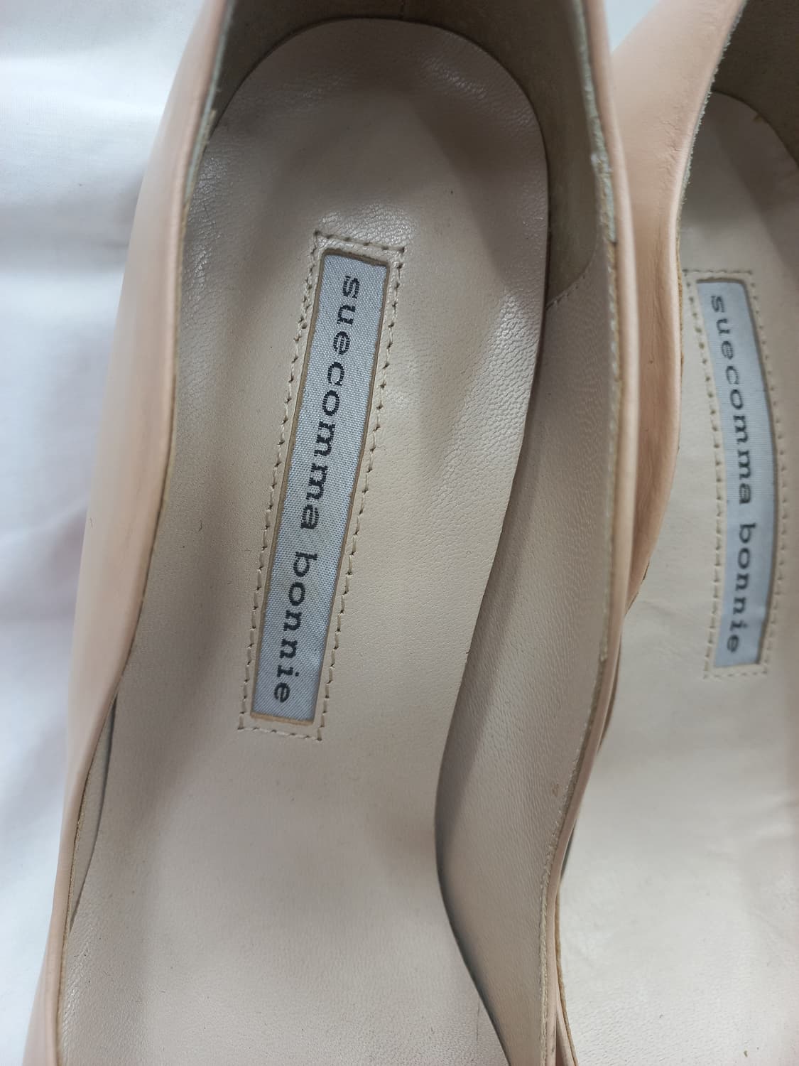 슈콤마보니 스틸레토 펌프스 245~ 250mm 베이지 상품이미지6