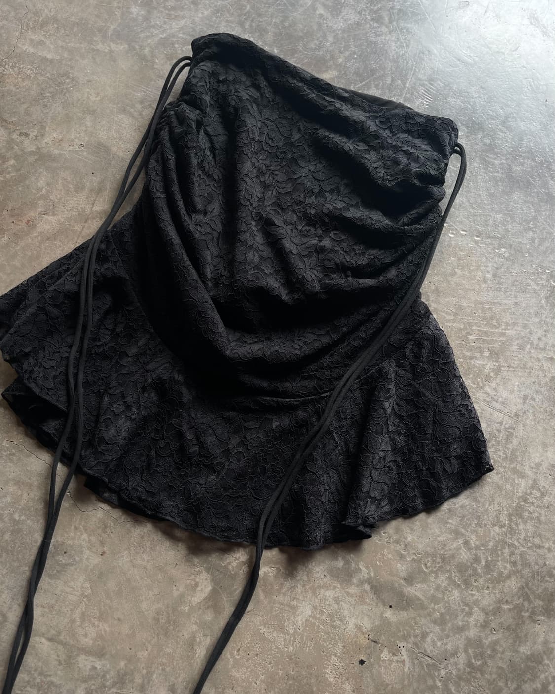 forsetink race shirring skirt 상품이미지3