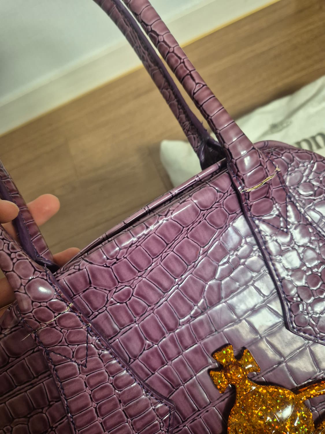 비비안웨스트우드 챈서리백 라지 상품이미지6