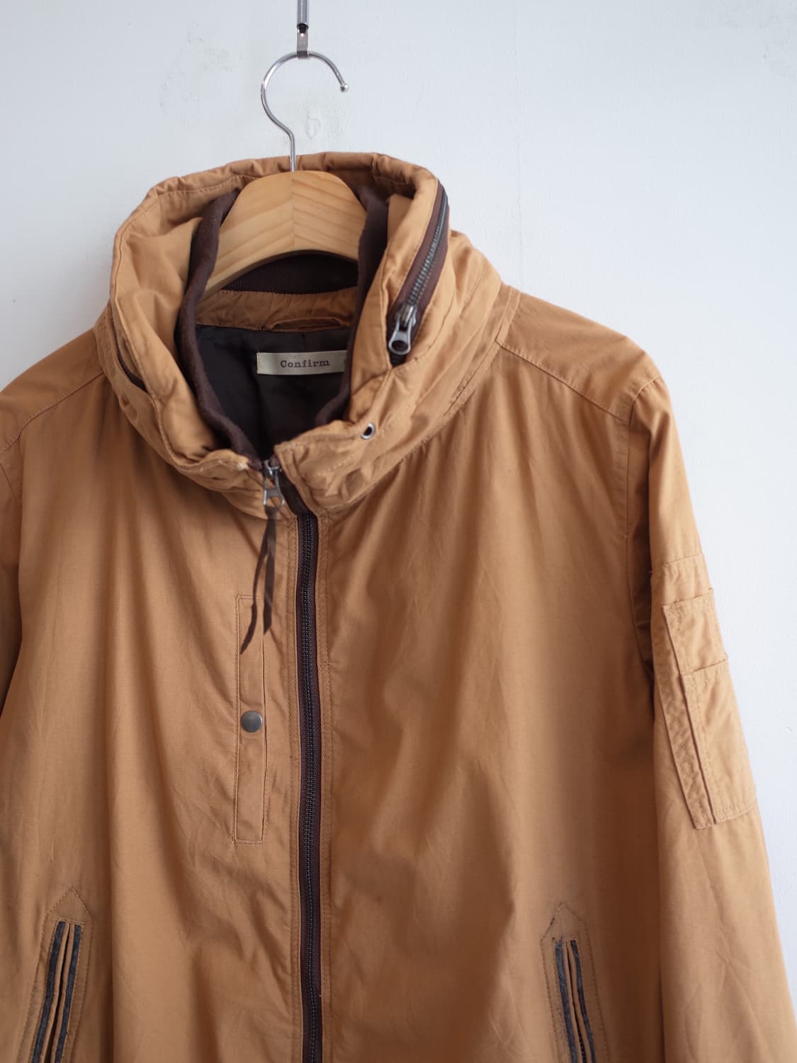 일본 브랜드 코튼 투웨이 집업 점퍼 상품이미지2