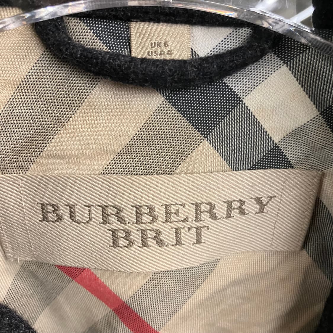 버버리 브릿 그레이 숄 카라 더블 브레스티드 울 트렌치 코트 36 상품이미지3