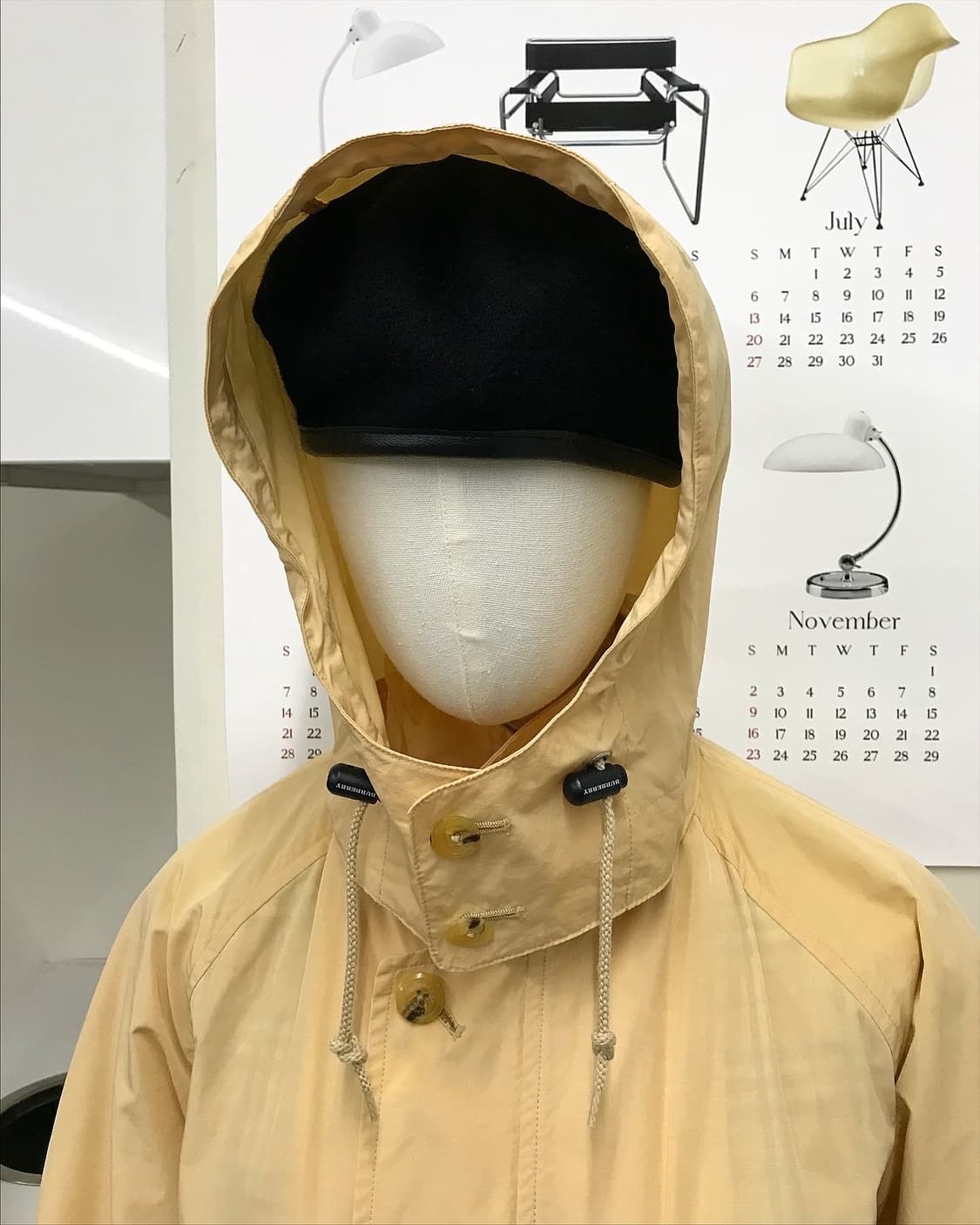 버버리 로고 후드 사파리 코트 상품이미지9