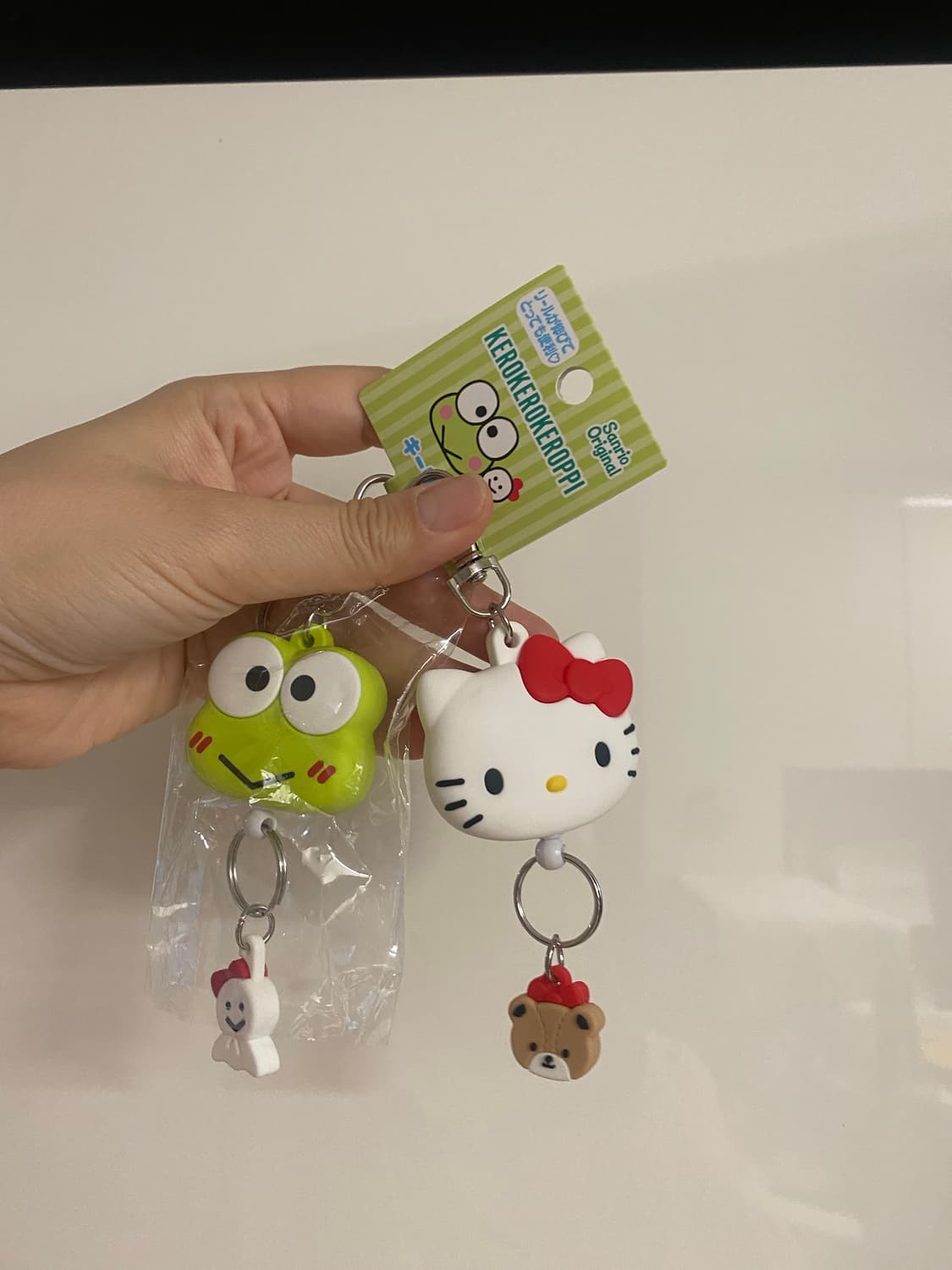 헬로키티 케로피 산리오 키링 두개 일괄  상품이미지1