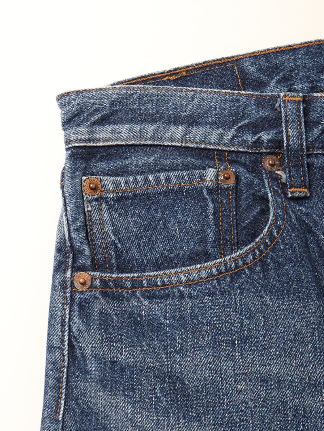 orSlow × BEAMS BOY Wide Fit Denim Pants 상품이미지7