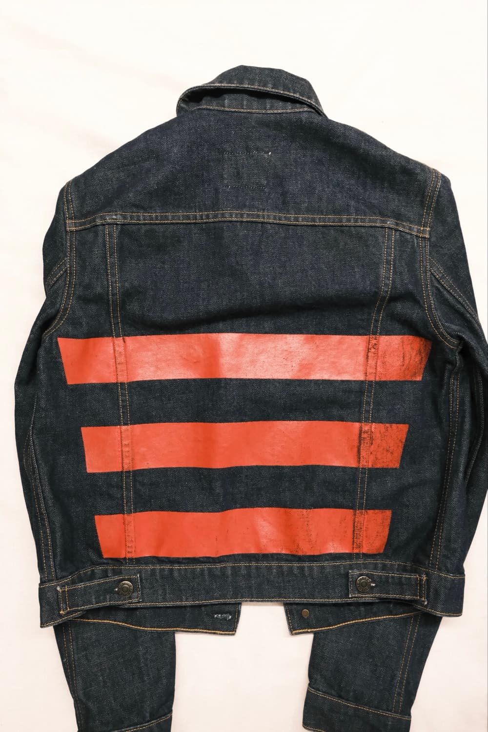 Helmut lang 리에디션 레드라인 데님 자켓 p 상품이미지4