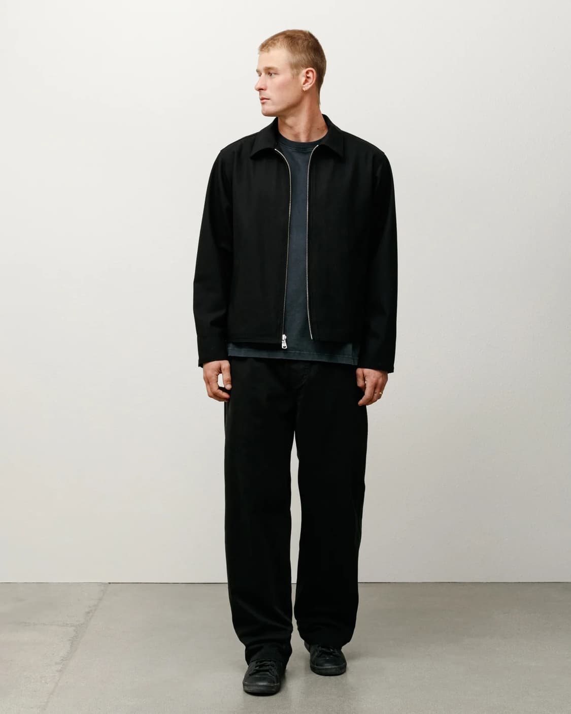 stussy 스투시 브러쉬드 비치 팬츠 블랙 M (30-32) 상품이미지6