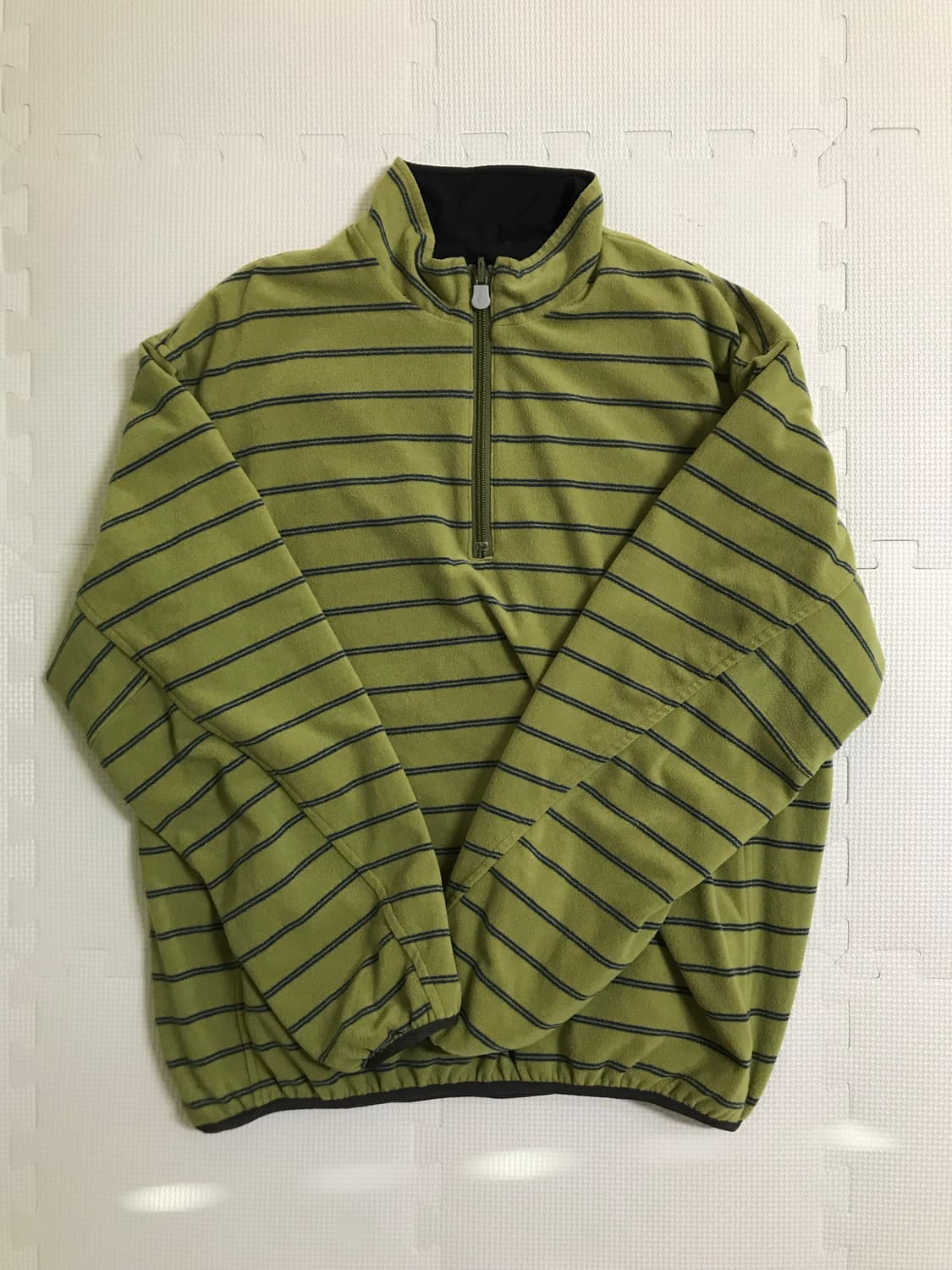 빈티지 리버시블 반집업후리스 상품이미지1