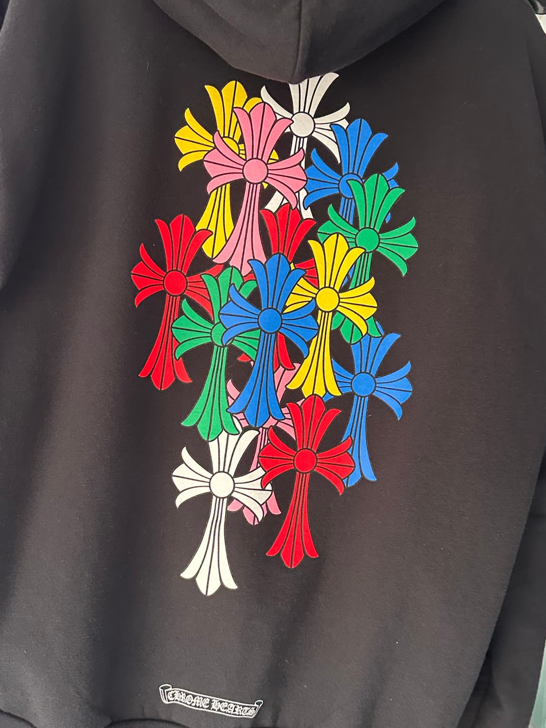 [M] 크롬하츠 멀티 컬러 크로스 후드집업 판매합니다 상품이미지7