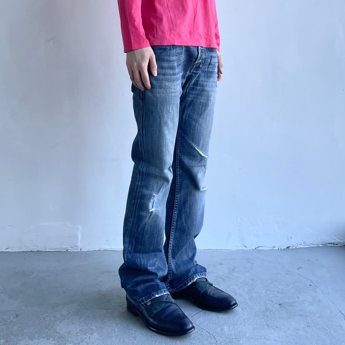 디젤 플레어 데님 팬츠 상품이미지2