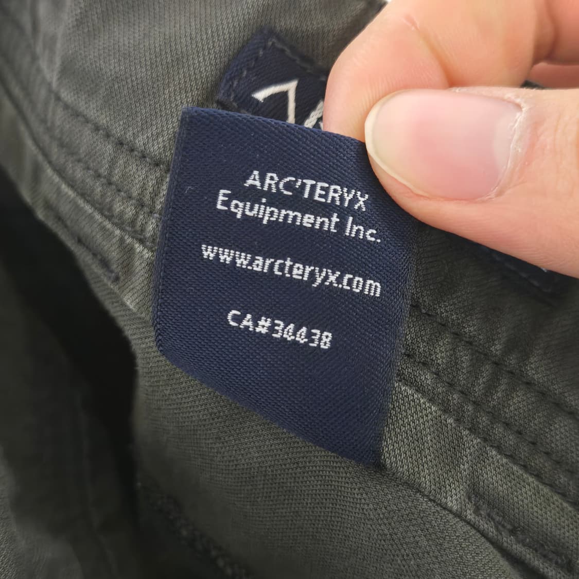 아크테릭스 헤렌 코튼 팬츠 / 남성 팬츠 / 남성 바지 상품이미지7