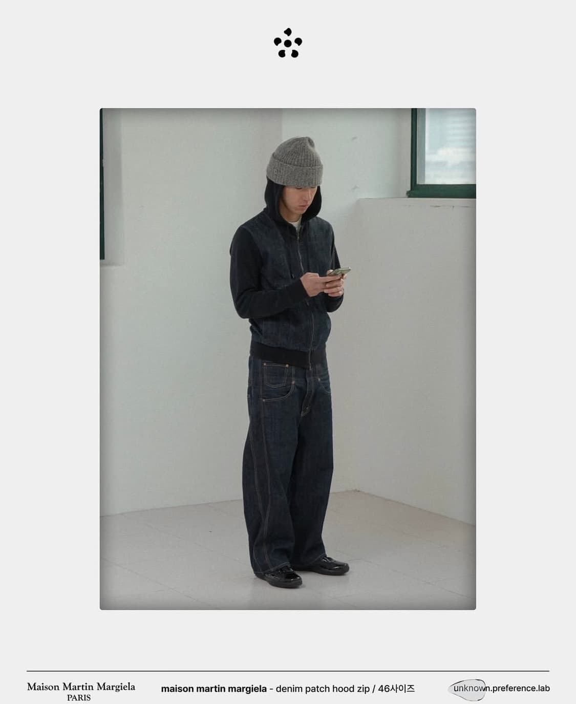 구매)))) 마르지엘라 데님 후드집업 14ss 상품이미지4