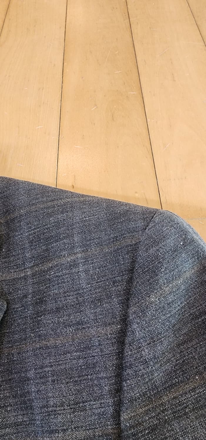 니나리찌 체크 자켓 L 상품이미지7