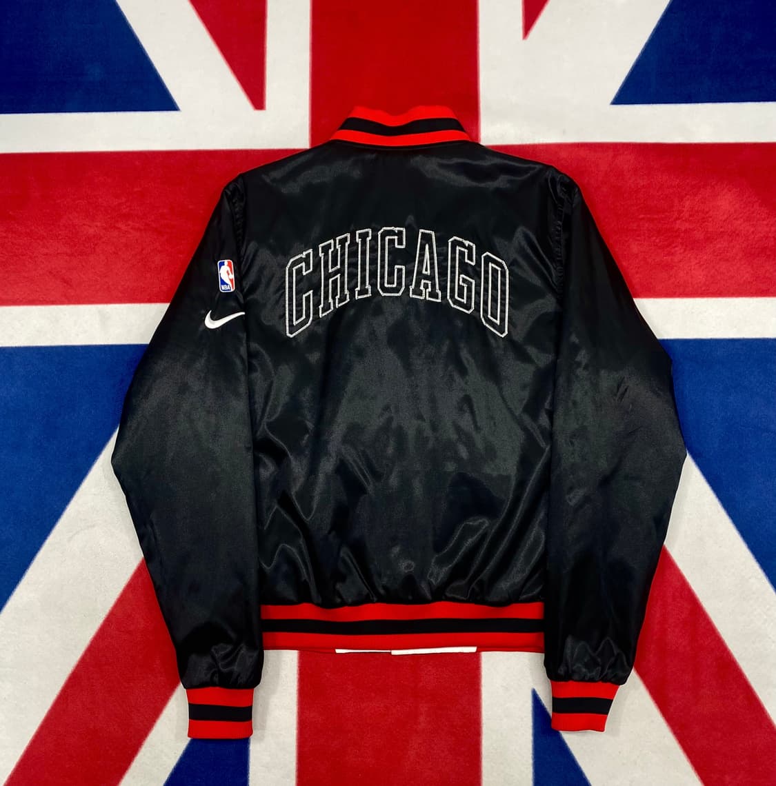 나이키 시카고불스 코트사이드 리버시블자켓 M 실측L  상품이미지3