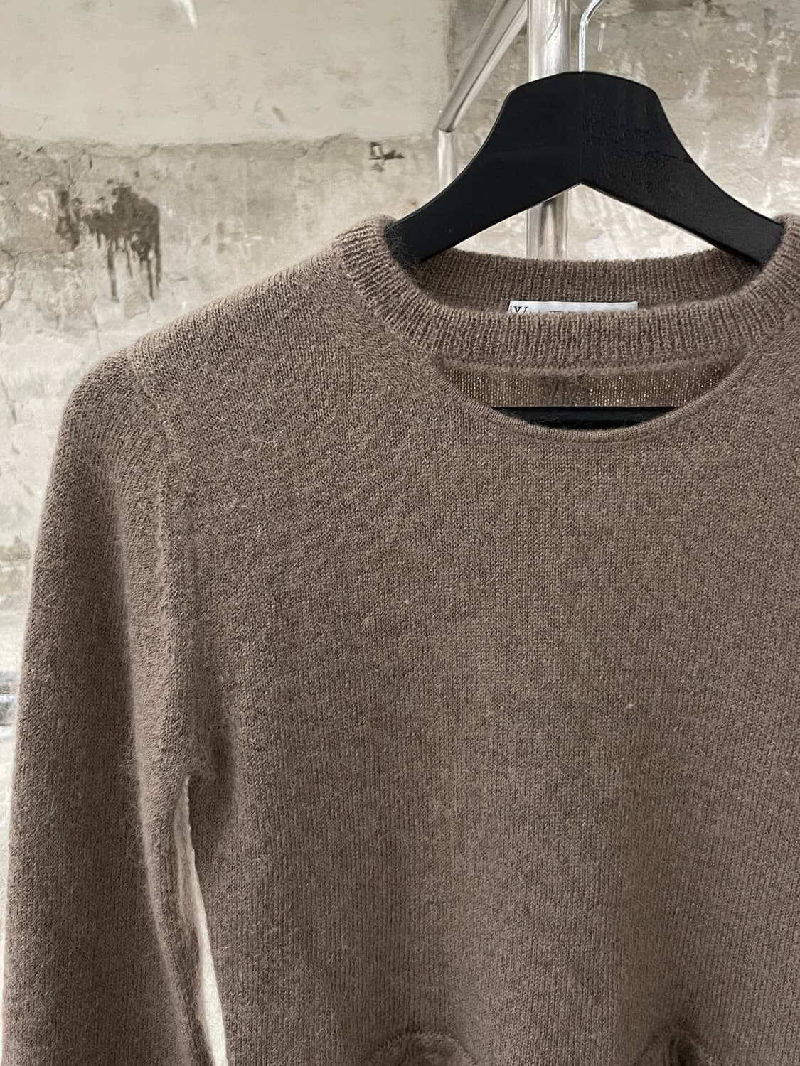 jw앤더슨 페이온 블렌드 모헤어 크롭 스웨터 상품이미지2