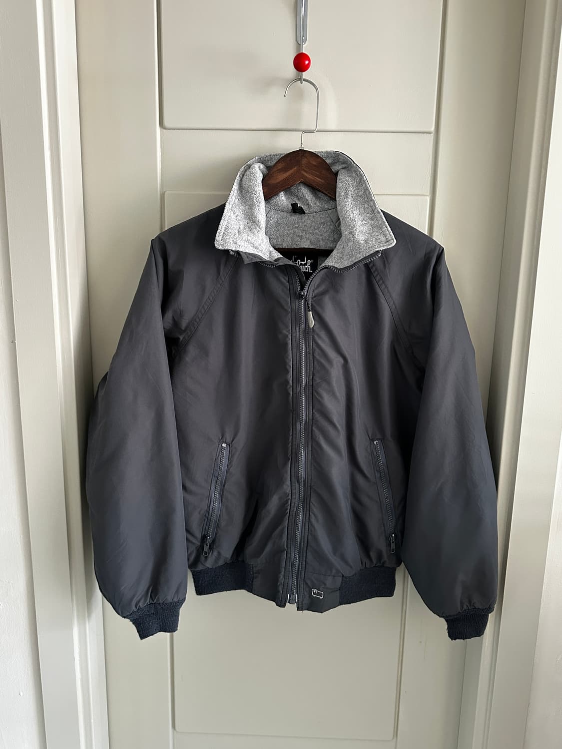 90s 울리치 Woolrich USA 플리스 라이닝 웜업 자켓 상품이미지1