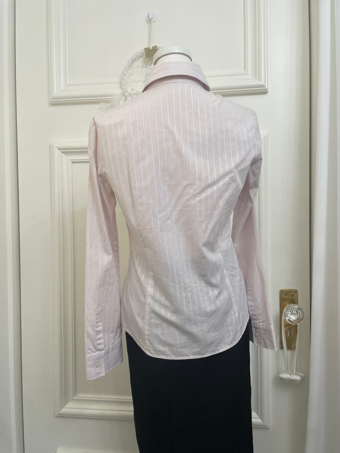 pink lavender fox wool sweater&sheer pin 상품이미지9