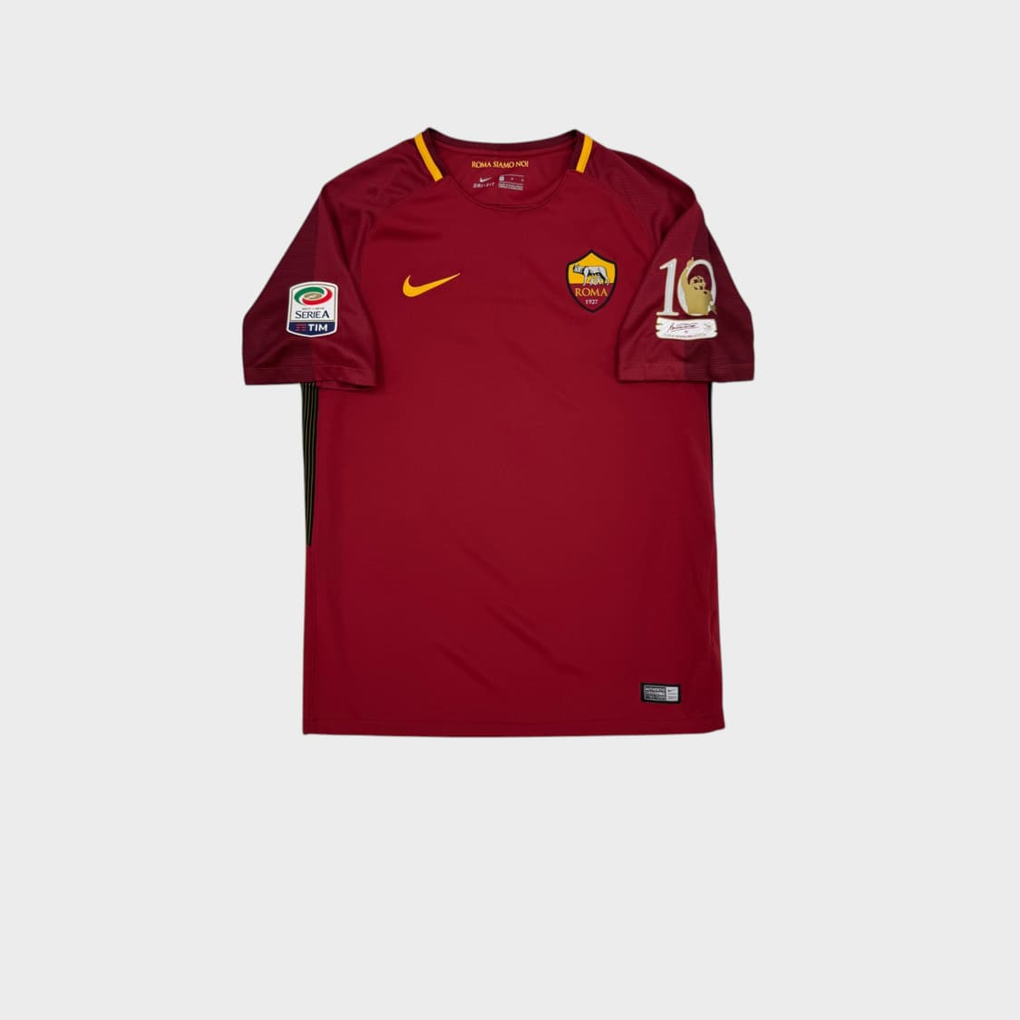 17-18 AS로마 홈 No.10 프란체스코 토티 상품이미지1