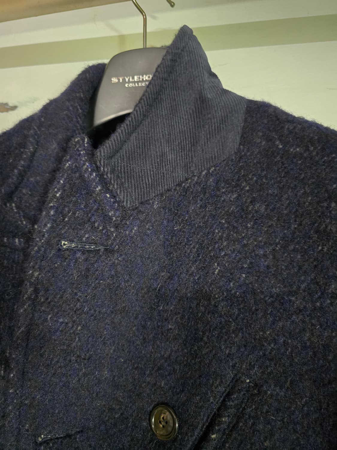 105 이스트로그 수발피노 원단 더블 코트 상품이미지8