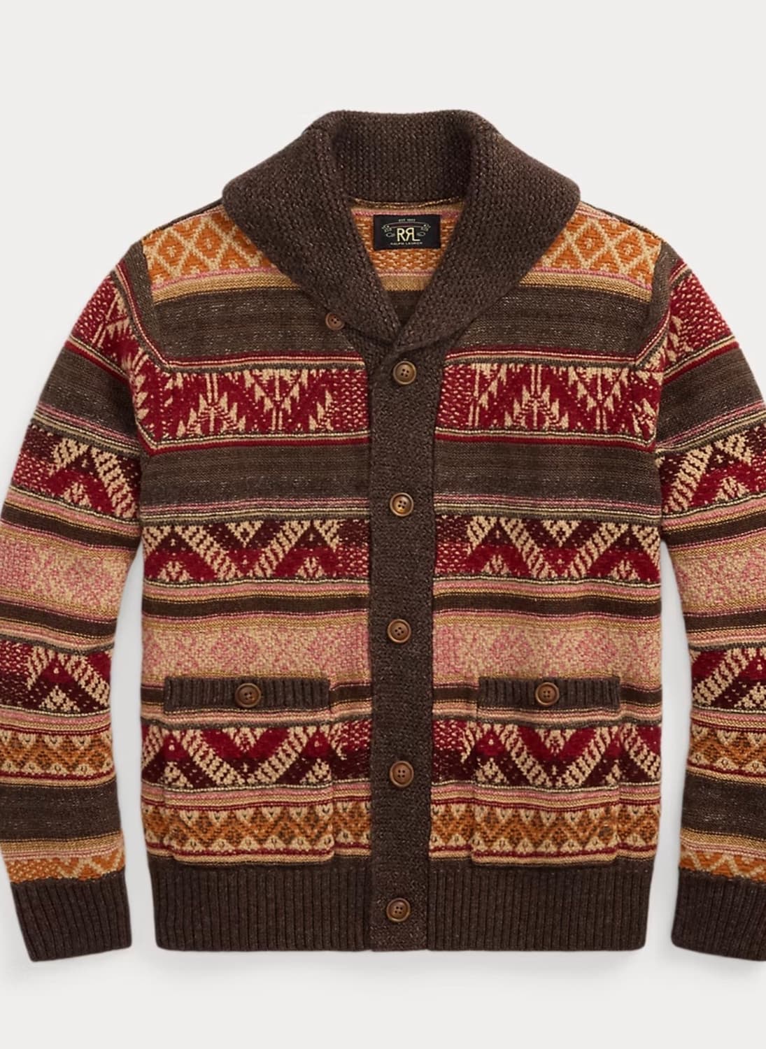 더블알엘 RRL 25fw 명작 가디건 XL 완판모델 상품이미지1