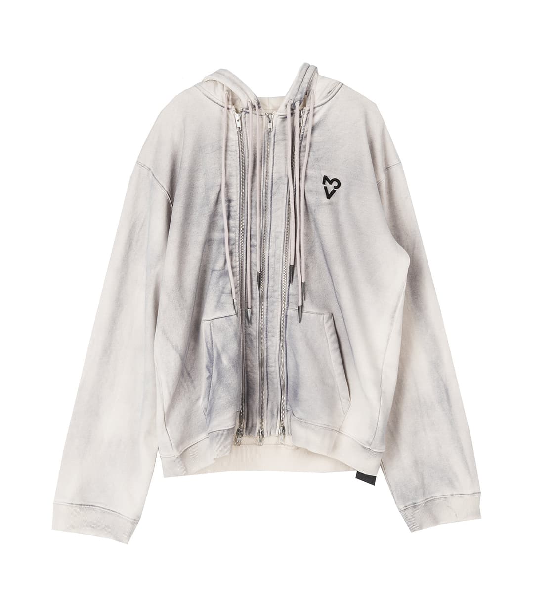 Vain 베인 쓰리집후드 후드집업 릭오웬스 상품이미지1