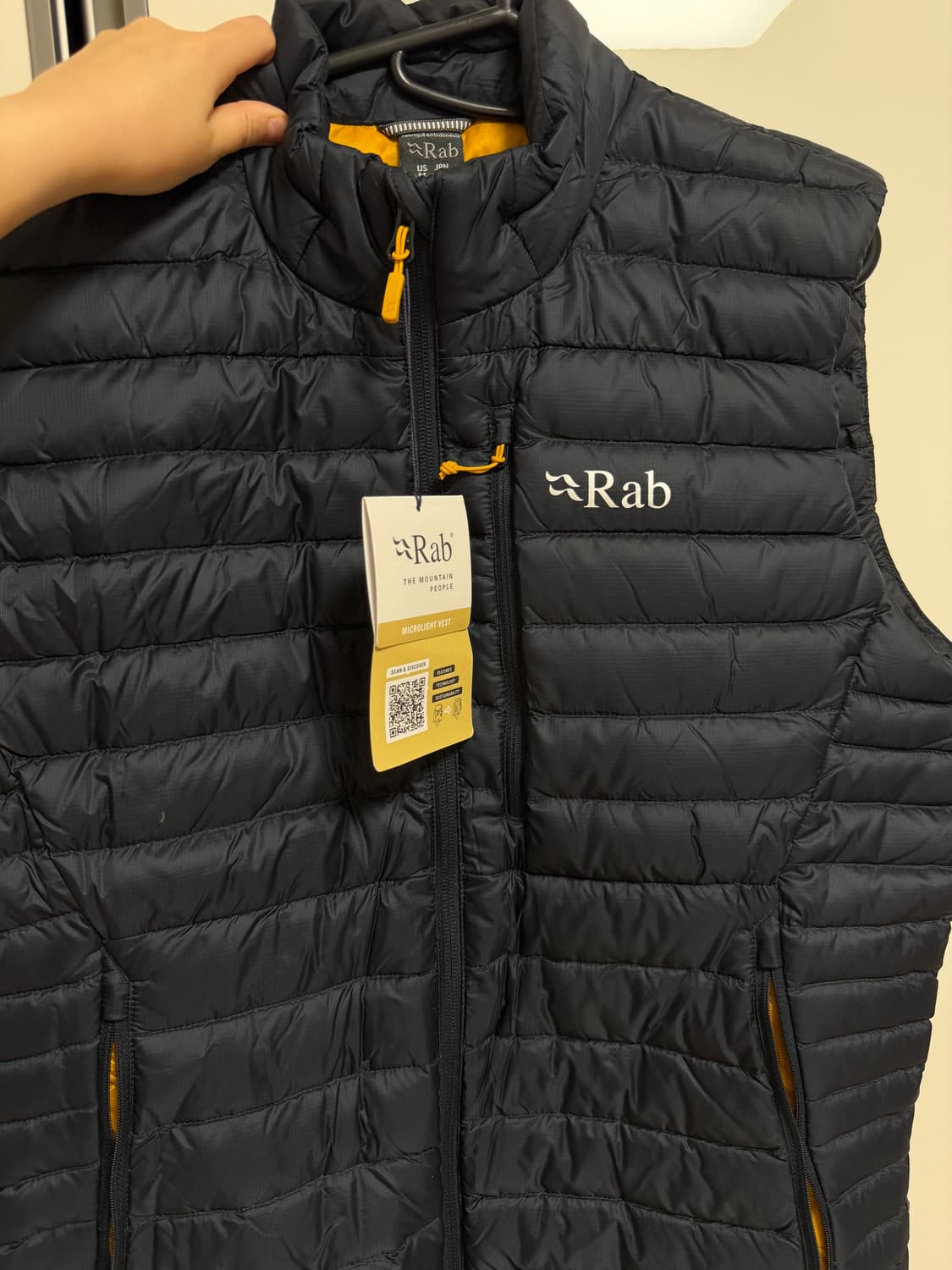 Rab 마이크로패딩 조끼 벨루가 L (us m) 상품이미지1