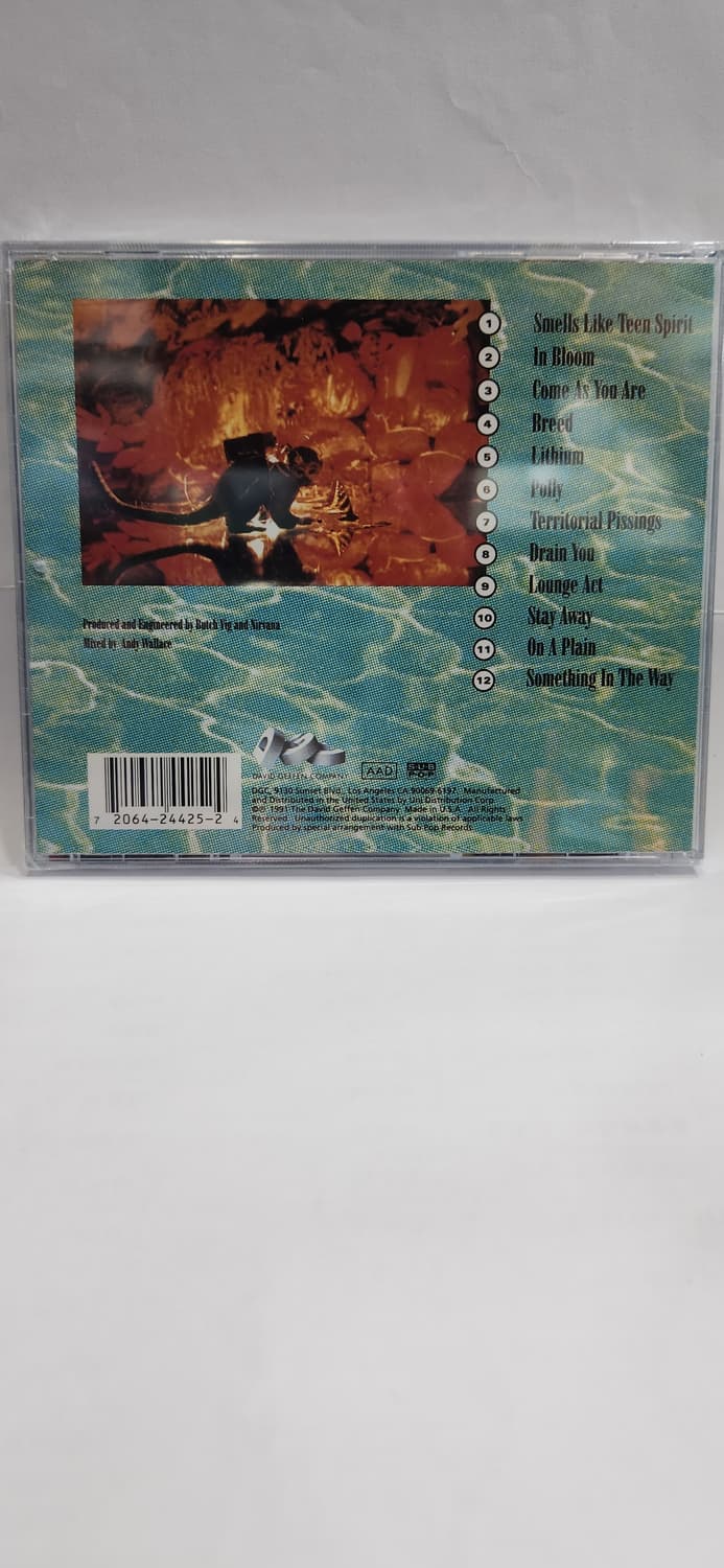 (미개봉cd) 너바나 Nevermind  상품이미지2